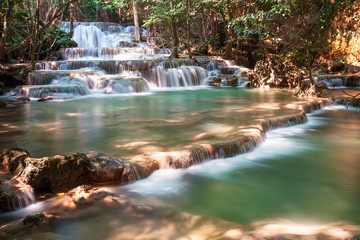 Huay Mae Kamin Falls, Kanchanaburi, Thailand