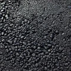 New asphalt road as background
