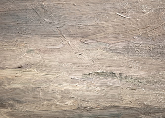 Oil paint on canvas as abstract background