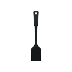 Cook spatula on white background. Kitchenware concept.