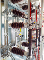 High voltage transformer with electrical insulation and electrical equipment in power substation