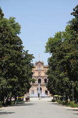Maria Louise Park in the center of Seville