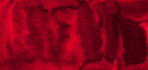 Rich burgundy watercolor frame with torn strokes and stripes. Abstract background for design, layouts and patterns.