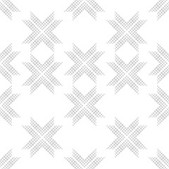 Fototapeta na wymiar Polka dot seamless pattern. Ethnic traditional figures. Geometric background. Can be used for wallpaper, textile, invitation card, wrapping, web page background.