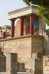 Der Palast von Knossos bei Heraklion, Kreta