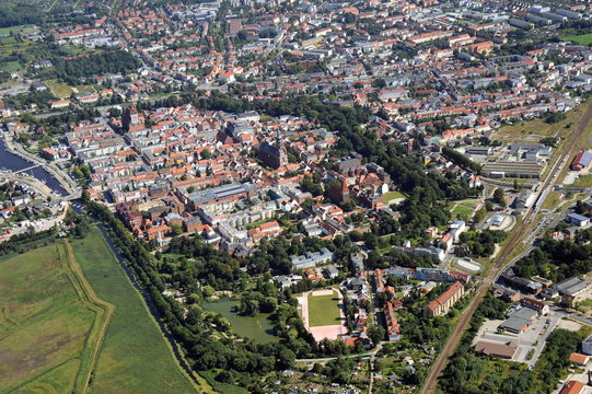 Hansestadt Greifswald, historische Altstadt 2013