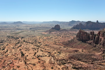Fototapeta premium Landscape in Tigray province, Ethiopia