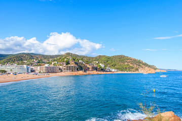 Fototapeta na wymiar Sea view, Tossa de Mar, Costa Brava, Spain