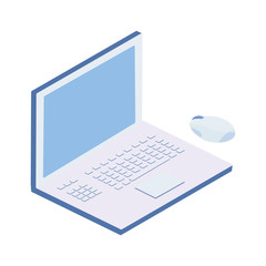 laptop computer isolated icon