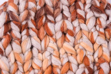 Knitted wicker texture of rattan pattern. texture background.