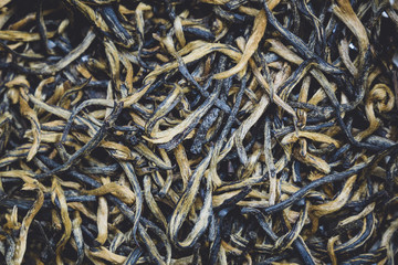 Chinese red tea close-up