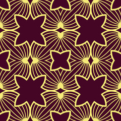 Fototapeta na wymiar Vector modern tiles pattern. Abstract art deco seamless luxury background