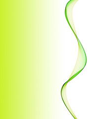 Simple original abstract flame wave background with beautiful soft shapes