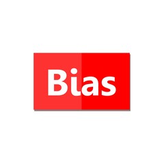 Bias sign or icon