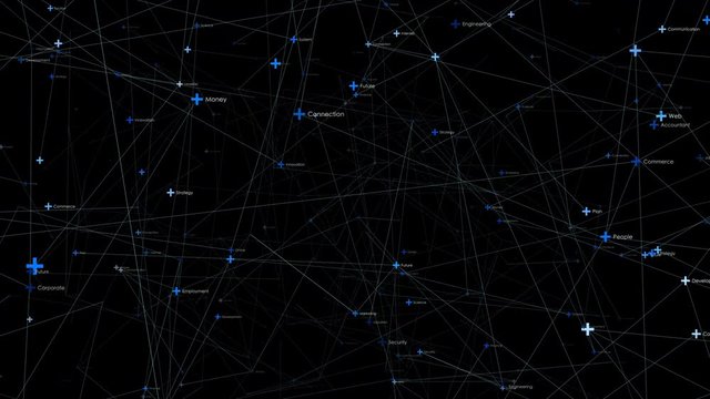 Network background with business keywords. Search engine optimization.