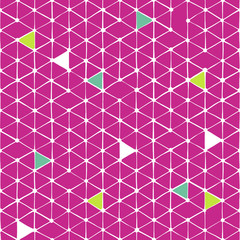 Abstract seamless pattern with triangles