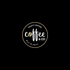 Fototapeta na wymiar coffee logo design