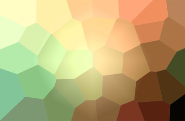 Fototapeta na wymiar Abstract illustration of orange Giant Hexagon background