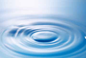 水滴の波紋　