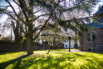 Park um St.-Martin-Kirche Vynen