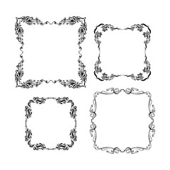 set of vintage frames