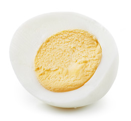 With egg isolated on white