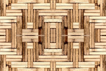 Colourful straw background, basket weave texture. use for background