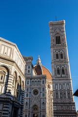 Florence Cathedral - Bell Tower of Giotto and Baptistery