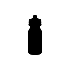 sports water bottle icon, logo isolated on white background