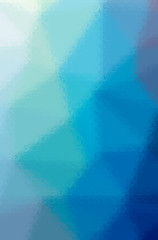 Abstract illustration of blue Glass Blocks background