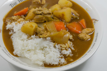 自宅のカレーライス
