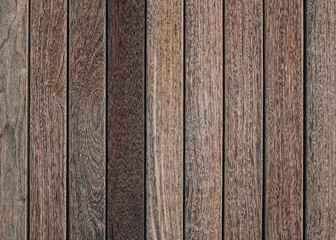 Wooden background from parallel panels