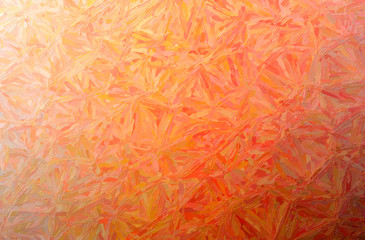 Fototapeta premium Abstract illustration of orange Large Color Variation Impasto background
