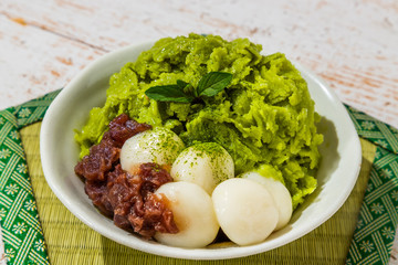 アジアのかき氷　Shaved ice that Asian 