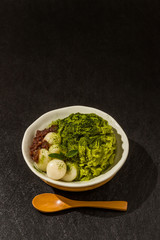 アジアのかき氷　Shaved ice that Asian 