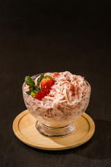 アジアのかき氷　Shaved ice that Asian 