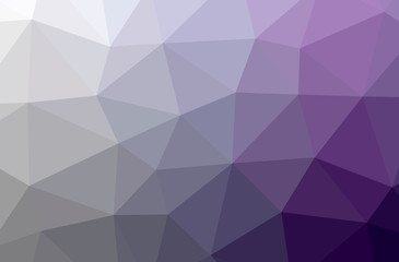 Illustration of abstract Purple horizontal low poly background. Beautiful polygon design pattern.