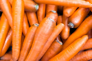 Carrots vegetables are orange. organic is rich in vitamins and minerals.