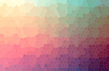 Fototapeta na wymiar Abstract illustration of red Small Hexagon background