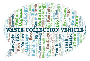Waste Collection Vehicle word cloud.