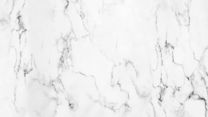 White marble texture with natural pattern for background.