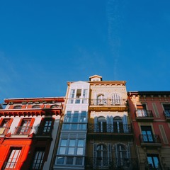 Obraz premium building architecture in the city Bilbao