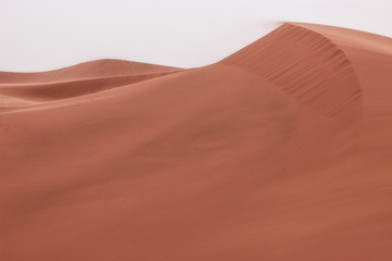 Amazing landscape in the Sahara Desert, Merzouga Morocco. Beautiful adventure trip among the sand dunes