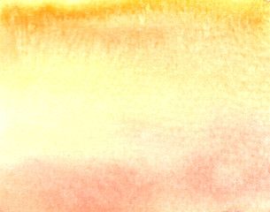 Obraz premium Hand drawing watercolor background two-color