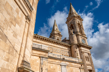The cathedral Basilica of Saints Cosmas and Damian (Parrocchia Santuario Basilica S.S. Cosma E...
