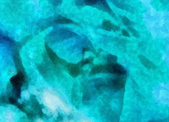 Abstract art painted texture background. Textured oil strokes and splashes on canvas. Simple creativity pattern for design. Close up macro palette in mixed colors. Original grunge backdrop.