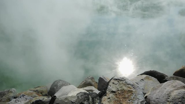 Nature landscape of the Beitou Thermal Valley