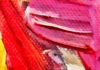 Abstract art painted texture background. Textured oil strokes and splashes on canvas. Simple creativity pattern for design. Close up macro palette in mixed colors. Original grunge backdrop.