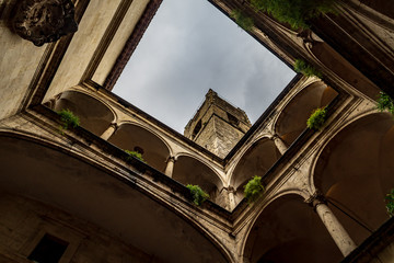 Cortile interno del Palazzo dei Capitani del Popolo