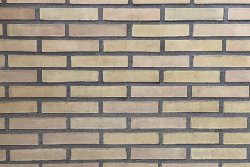yellow brick wall closeup background